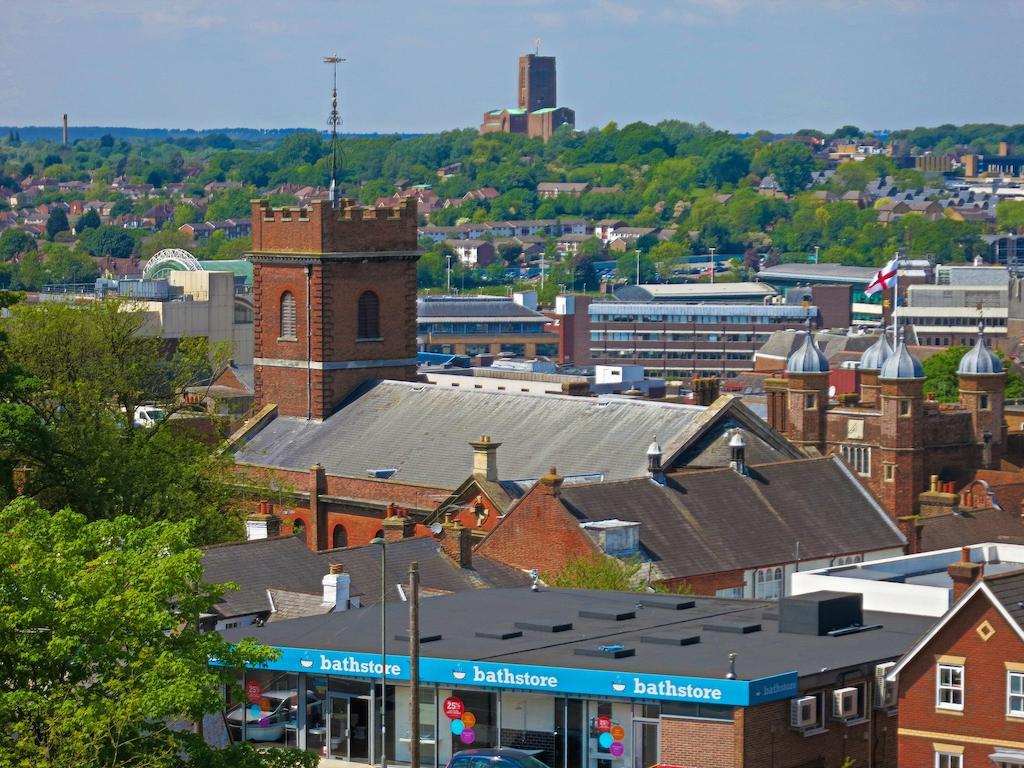 Angel View Bed and Breakfast Guildford Buitenkant foto